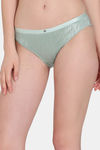 Zivame Coral Glaze Low Rise Full Coverage Bikini Panty - Granite Green — thumbnail 3